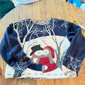 Vintage Stitched Sweater